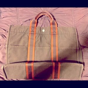Hermès Fourre Tout Canvas Tote